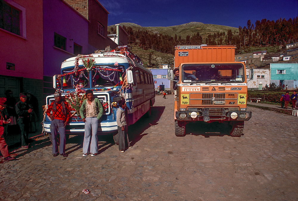 Globe trucker - Bolivia Titicaca