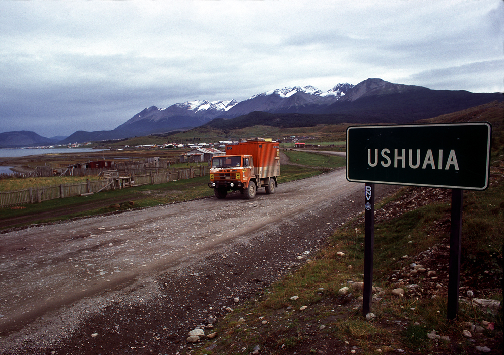 Globe trucker - Argentina  Ushuaia